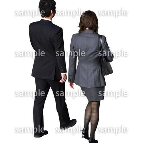 人物切抜き素材　男性女性編　A_066