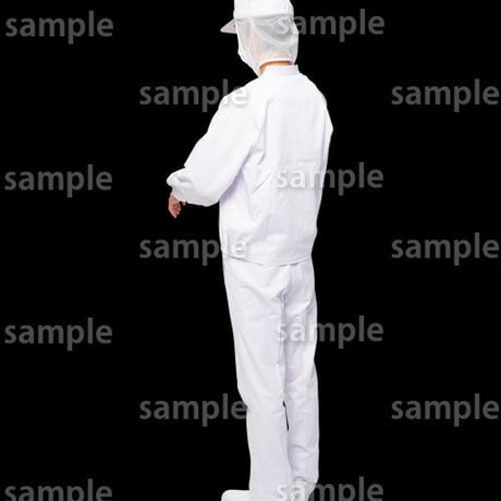 人物切抜きセット☆白衣食品スタッフ　HA_set