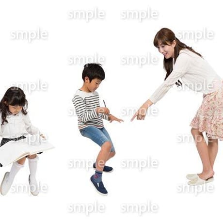 Cutout People　ファミリー　II_287