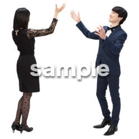 Cutout People　パーティー　DD_109