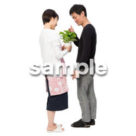 Cutout People　ガーデニング　II_157