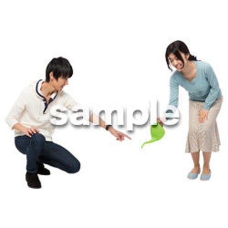 Cutout People　ガーデニング　II_167