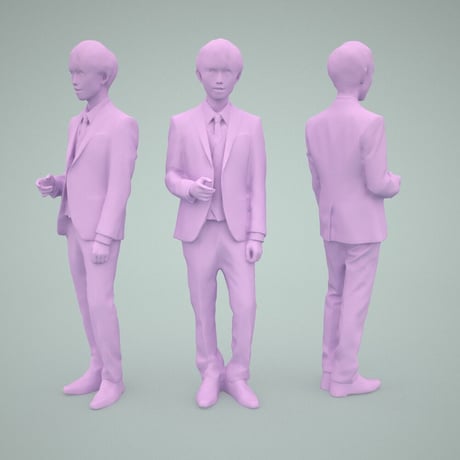 3D人物素材  [Posed]  031_Toru
