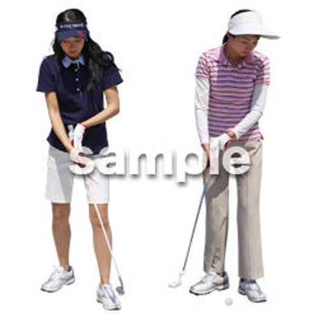 Cutout People　スポーツ　CC_266