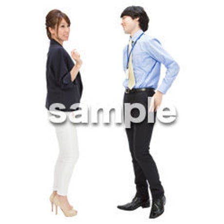 Cutout People　ビジネス-日本人　EE_068