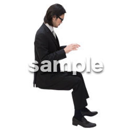 Cutout People　ビジネス　AA_443