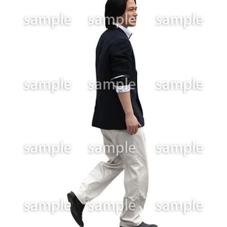 人物切抜き素材　ベーシックファッション編　P_428
