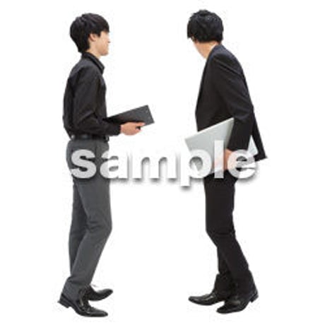 Cutout People　ビジネス-日本人　EE_138