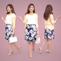 3D人物素材  [Posed]  053_Mao