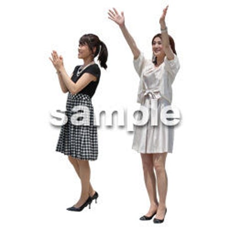 Cutout People　パーティー　DD_157