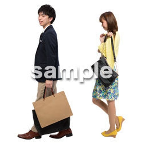 Cutout People　ショッピング　JJ_023