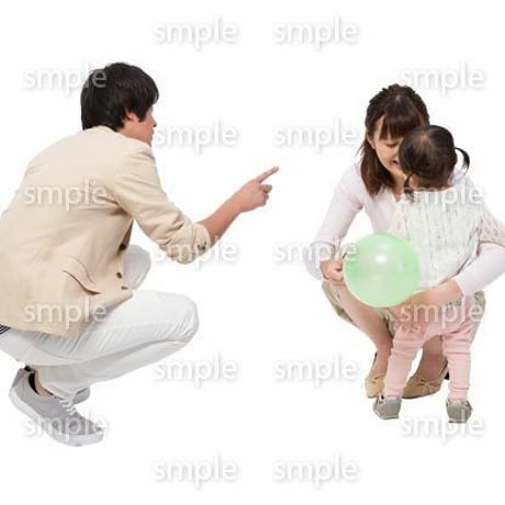 Cutout People　ファミリー　GG_180