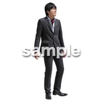 人物切抜き素材　ベーシックファッション編　P_481
