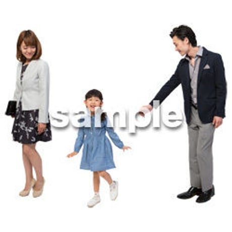Cutout People　ファミリー　GG_022
