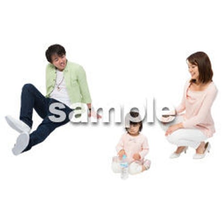 Cutout People　ファミリー　II_207