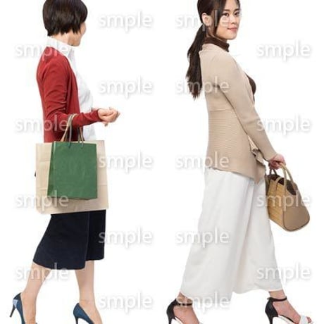 Cutout People　女性ペア　JJ_223