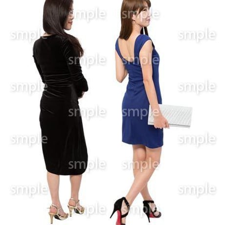 Cutout People　ハイクラス　女性　HH_214