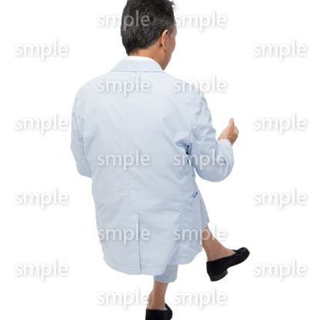 Cutout People　座る　男性　LL_515