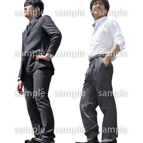 Cutout People　ビジネス-日本人　EE_592
