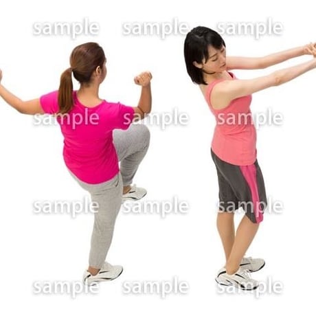 Cutout People　スポーツ 鳥瞰　CC_352