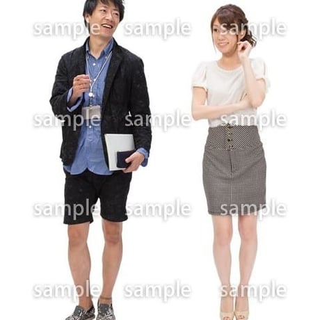 Cutout People　ビジネス-日本人　EE_176