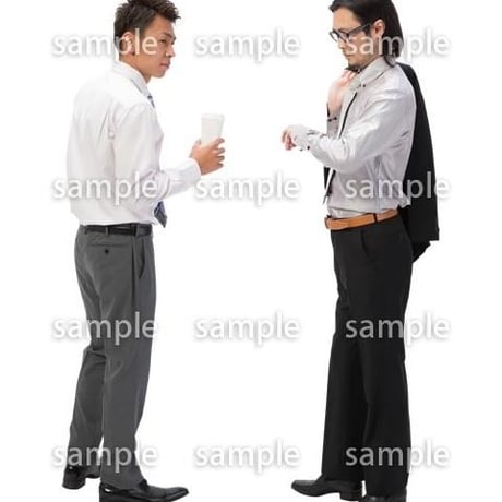Cutout People　ビジネス-日本人　EE_048