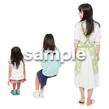 Cutout People　ファミリー　II_285