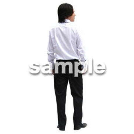 人物切抜き素材　ベーシックファッション編　P_335