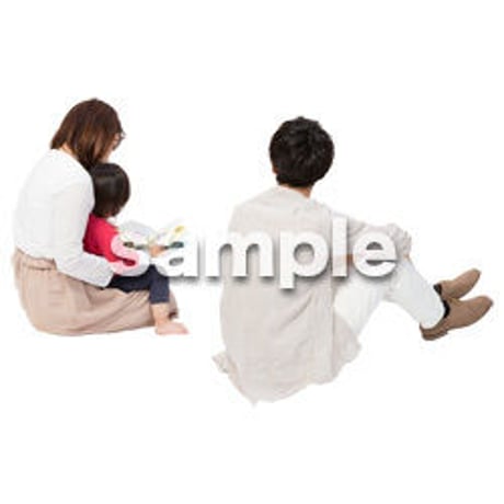 Cutout People　ファミリー　II_249