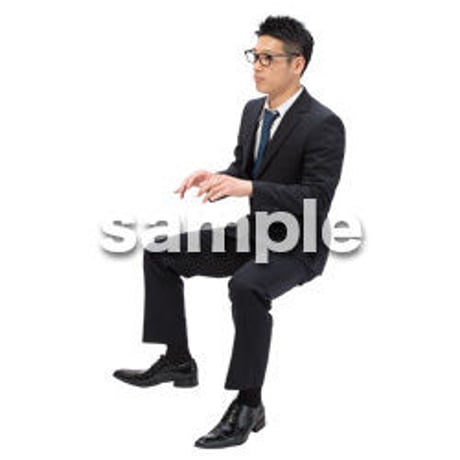 Cutout People　ビジネス-日本人　EE_442