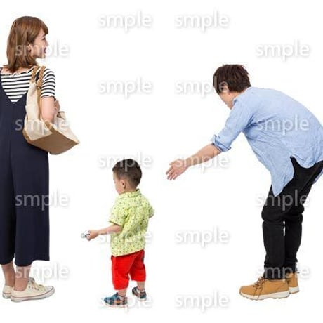 Cutout People　ファミリー　GG_154
