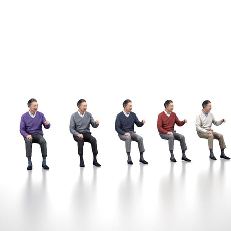 3D人物素材  [Posed]  047_Ken