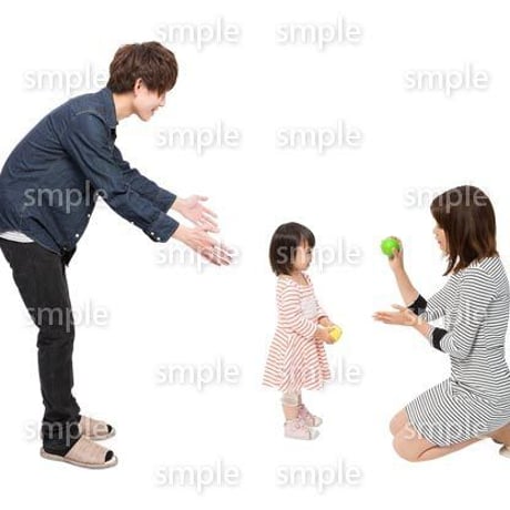 Cutout People　ファミリー　II_263