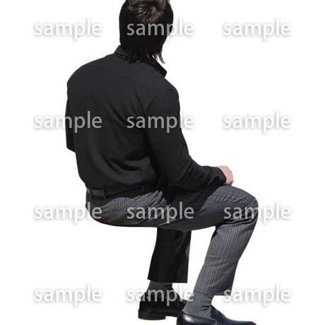 Cutout People　外国人カジュアル　BB_404