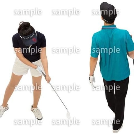 Cutout People　スポーツ 鳥瞰　CC_395