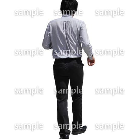 人物切抜き素材　ベーシックファッション編　P_355