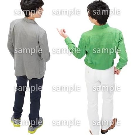 Cutout People　鳥瞰　人物　FF_065