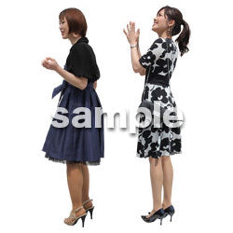 Cutout People　パーティー　DD_163