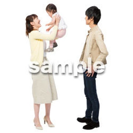 Cutout People　ファミリー　GG_118