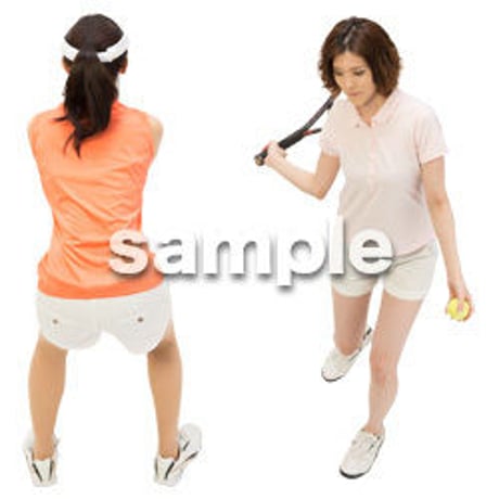 Cutout People　スポーツ 鳥瞰　CC_386