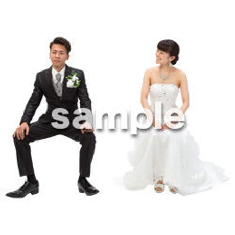 Cutout People　ウェディング　DD_042