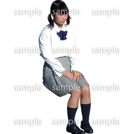 人物切抜き素材　こどもファミリー編　B_333