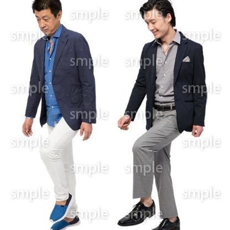 Cutout People　階段を上る動作　JJ_442