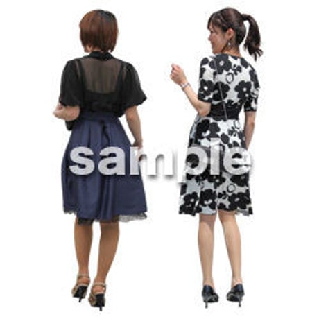 Cutout People　パーティー　DD_165