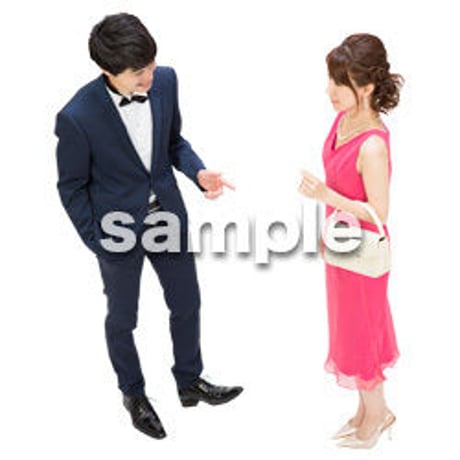 Cutout People　鳥瞰　人物　FF_047