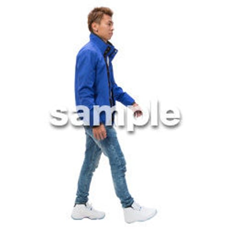 Cutout People　日本人カジュアル　BB_193