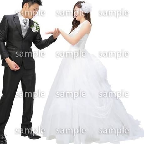 Cutout People　ウェディング　DD_025