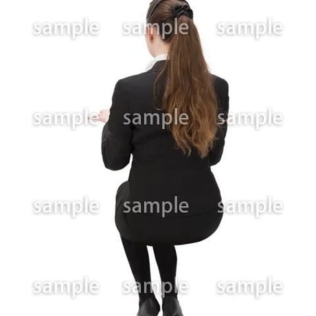 Cutout People　ビジネス　AA_460