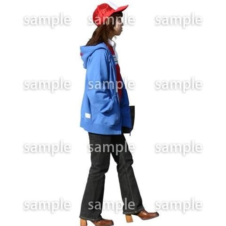 人物切抜き素材　男性女性編　A_348