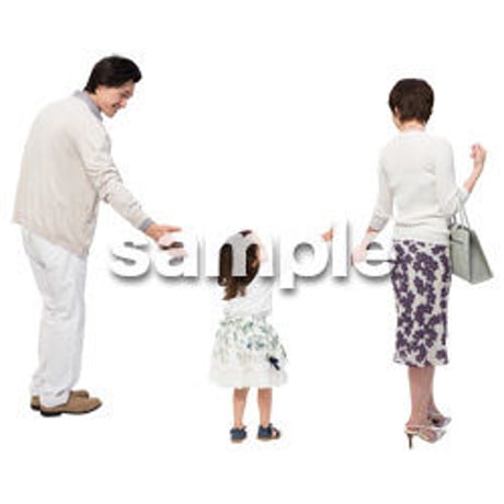 Cutout People　ファミリー　GG_064